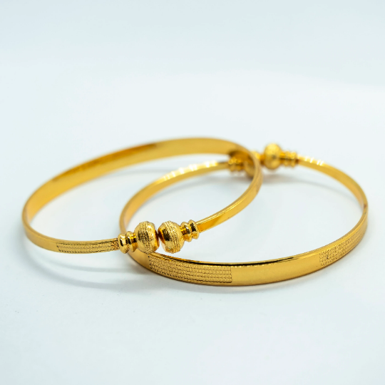 Brass Enamel Plain Flat Indian Lightweight Ethnic Stacking Wedding Cuff Bangle Bracelet