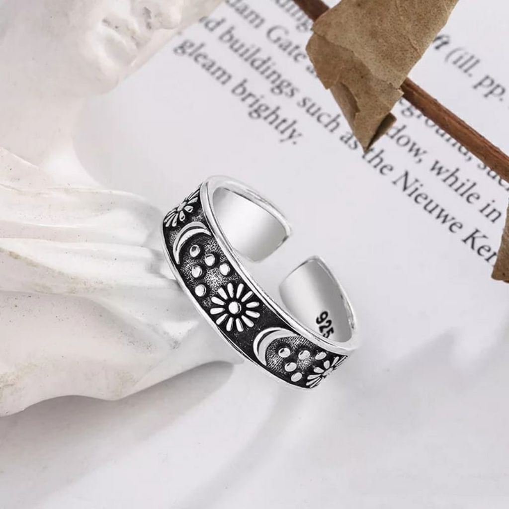 Moon and Sun Promise Ring
