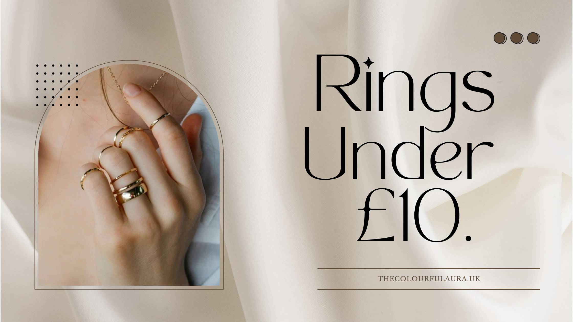 Top Rings to buy under £10.00
